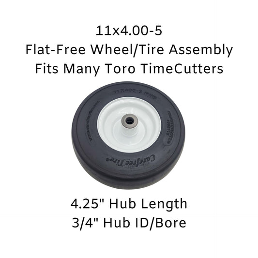 Mow Haus 2-Pack 11" Toro TimeCutter Tire Asm